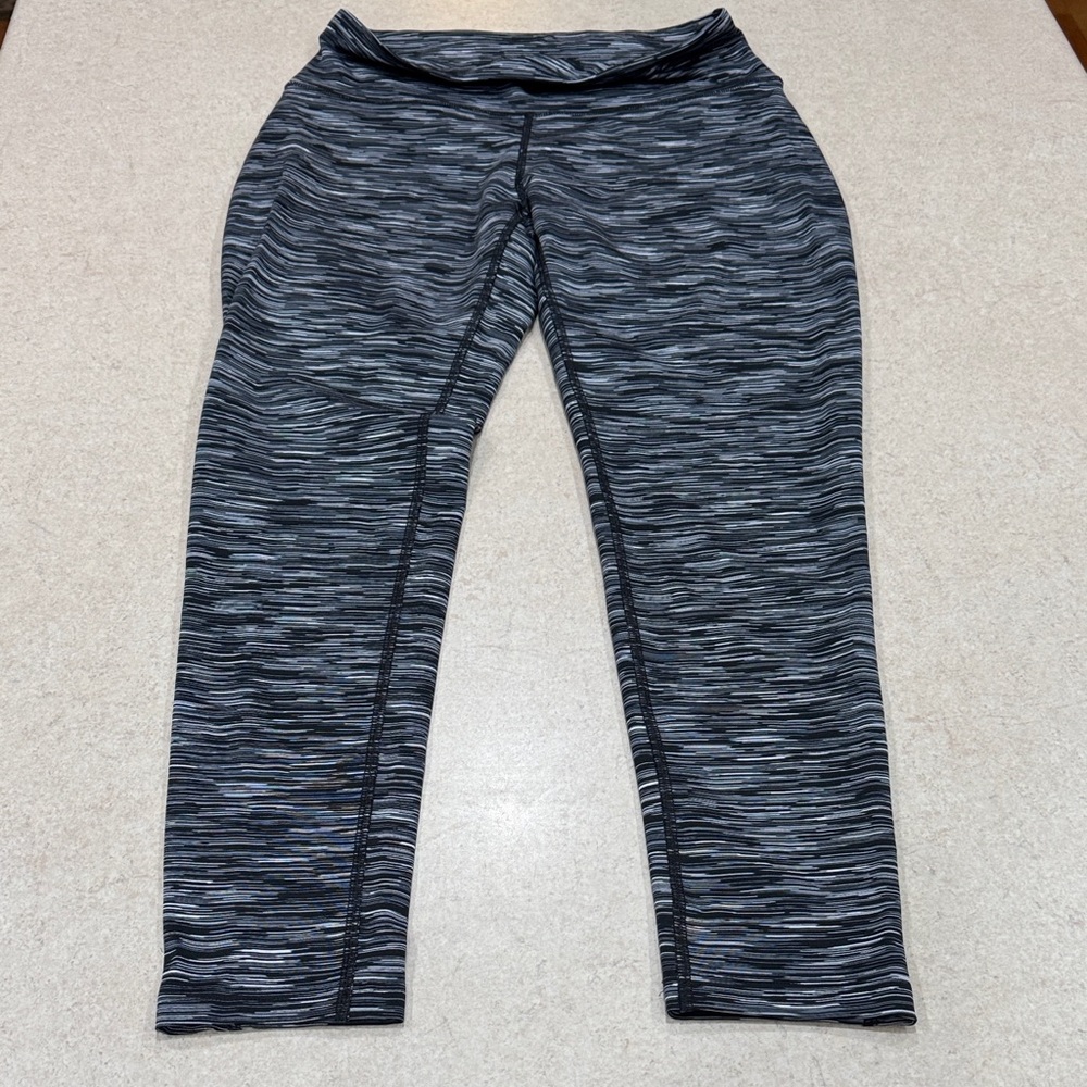 tek gear Black & White Space-Dye Active Leggings